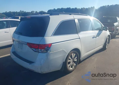 2016 Honda Odyssey Ex-L z USA, uszkodzony, nr VIN 5FNRL5H62GB040385